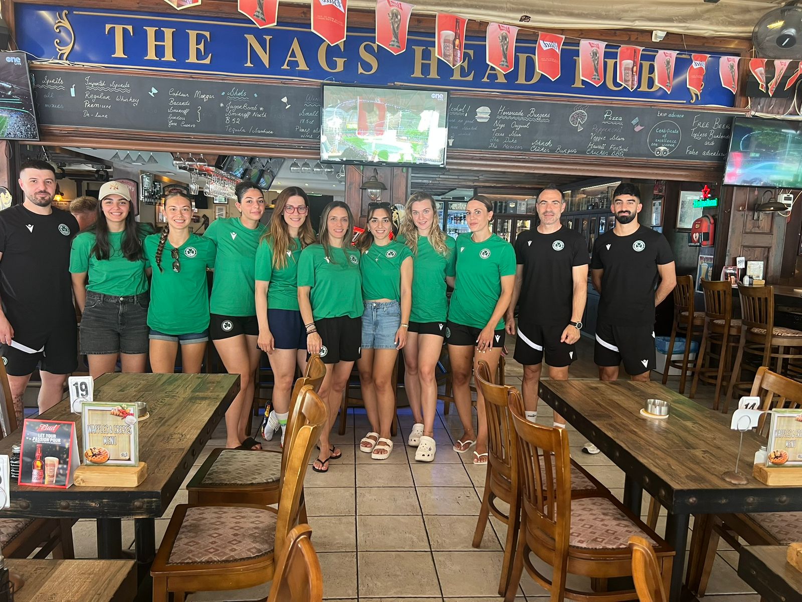Team hosted at The Nags Head Pub — 2026/27