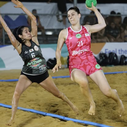 Omonoia #21 attacking on the sand — 2026/27